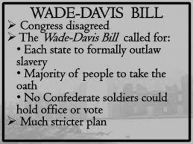 The Wade-Davis Bill