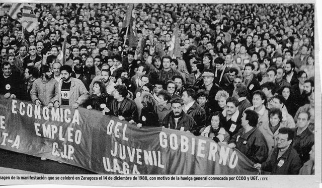 España se paraliza. Huelga General.