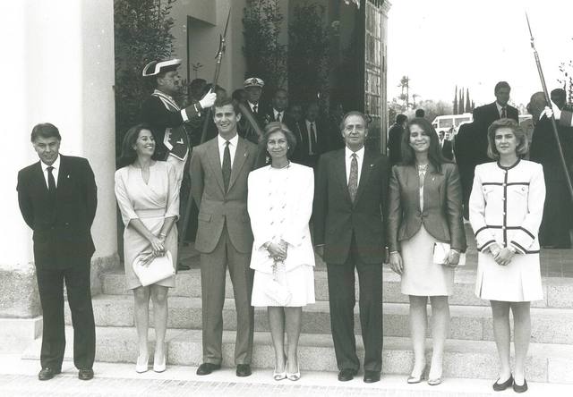 familia real, felipe gonzalez