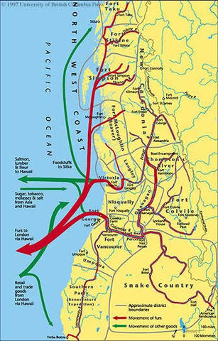 Major Fur trade starts