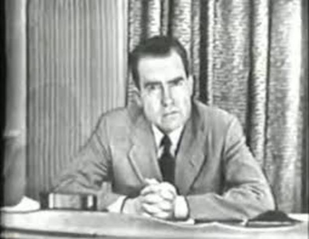 Television - Richard Nixon's Checkers Speech