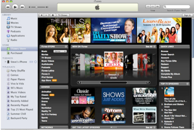 Video Sales available on iTunes Rumour