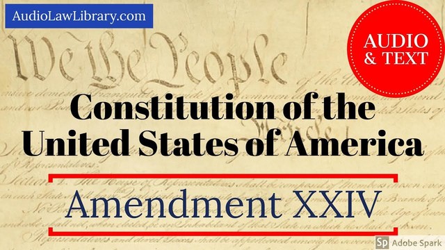 XXIV (24th) Amendment