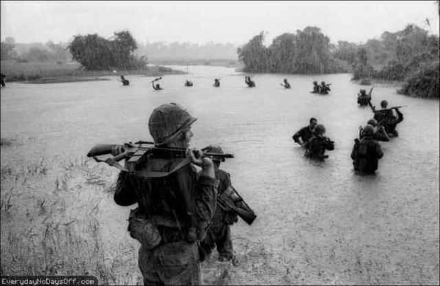 The Vietnam war begins