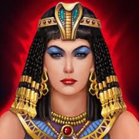 personajes historicos : cleopatra