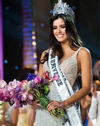 Colombian Paulina Vega was elected Miss Universe in the city of Doral, United States
