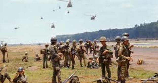 inicio retirada de EEUU de vietnam (guerra de vietnam)