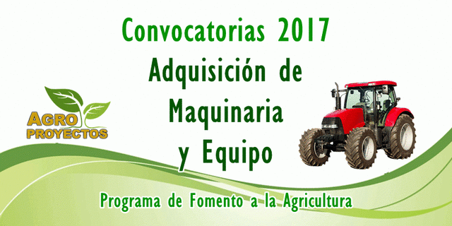 PROGRAMA: Infraestructura, Equipamiento y Maquinaria