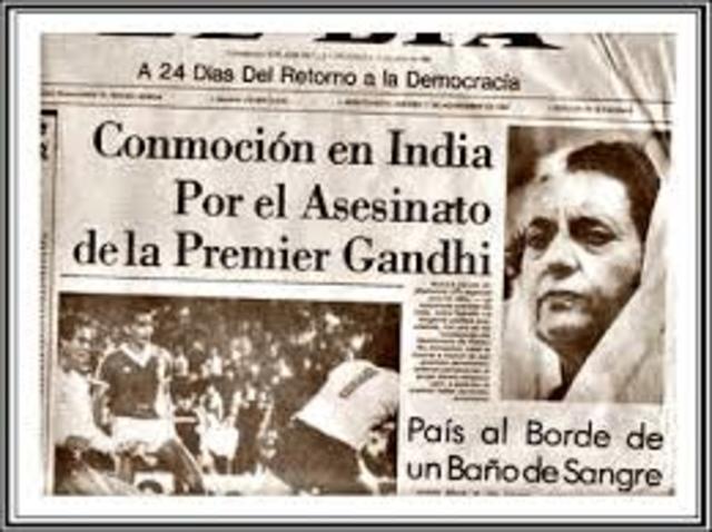 Asesinato de Mahatma Gandhi