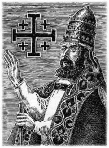 The first day of the Crusades