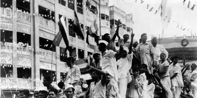 La independencia de la india