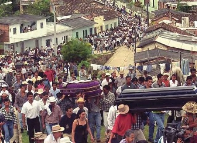 Masacre de Vegachí, Antioquia.