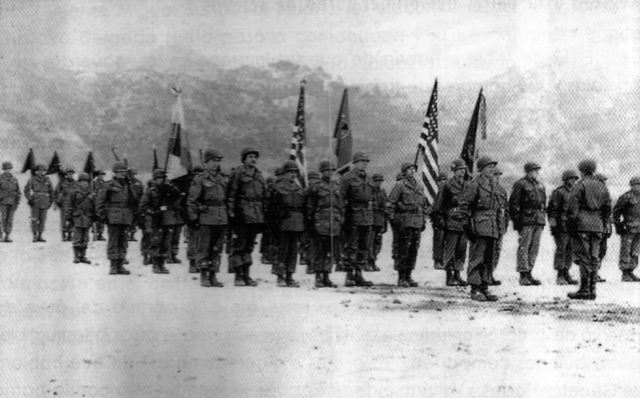 Las tropas de la ONU "Guerra de Corea"