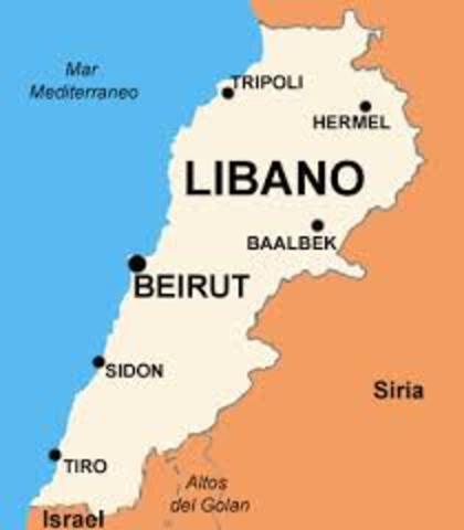 conflicto arabe israeli(la guerra de Libano)
