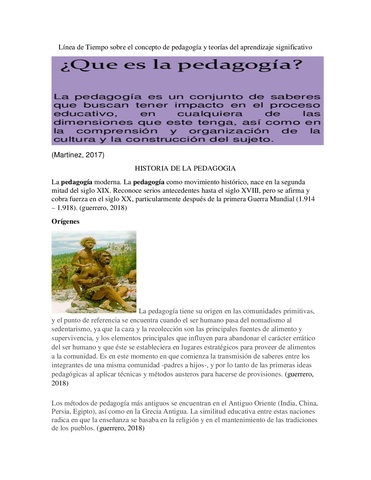 ¿Que es pedagogía?