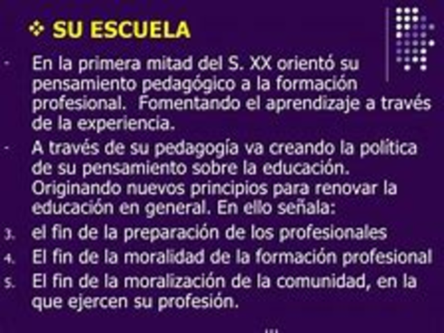 Escuela del trabajo