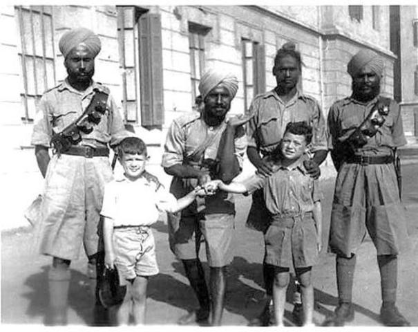 Participación Guerra Mundial "la independencia de la india"