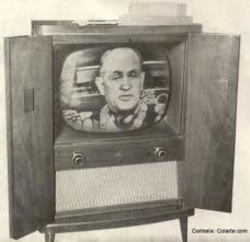 Llega la televisión a Colombia