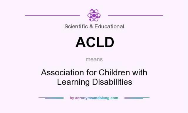 Association for Children with Learning Disabilities