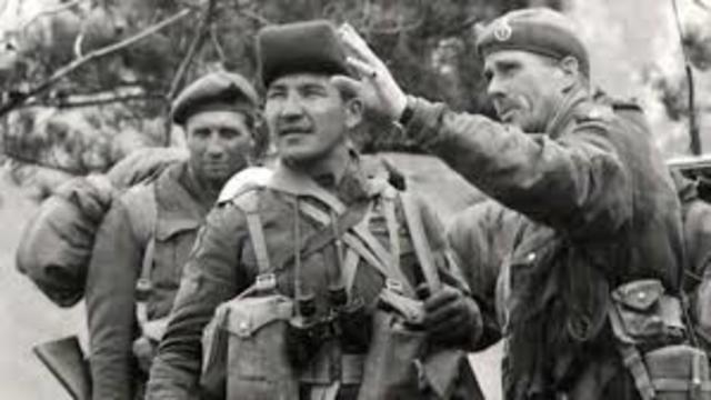 Aboriginals being able to join the army