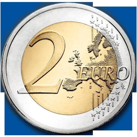 Puesta en circulación de billetes y monedas de euro en 12 estados.