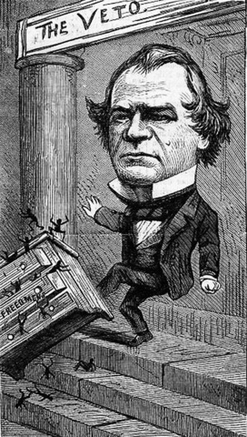 The House of Reps tried to impeach president Andrew Johnson