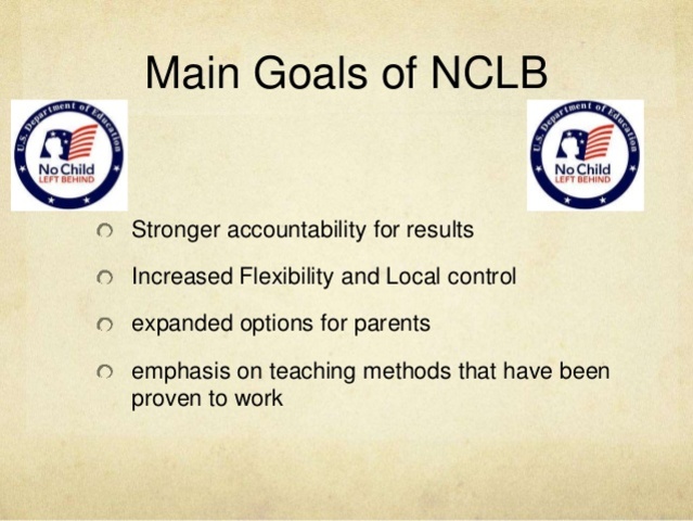 No Child Left Behind 2001