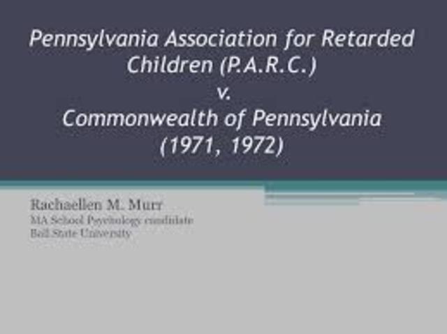 (PARC) v. Commonwealth of Pennsylvania