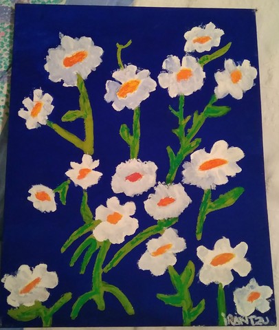 Tenperaz egindako koadroa