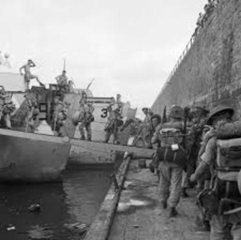 Allied invasion of Italy