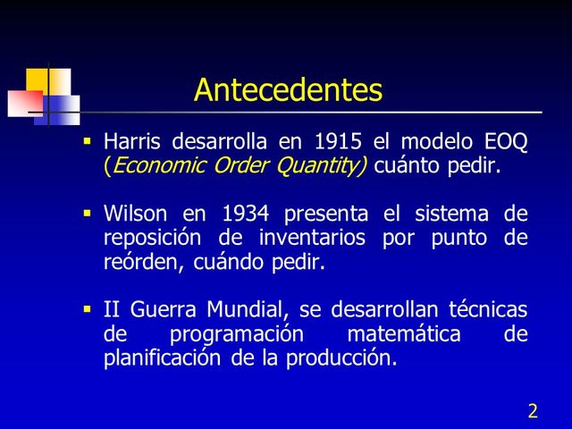 Op. Res. (II Guerra).