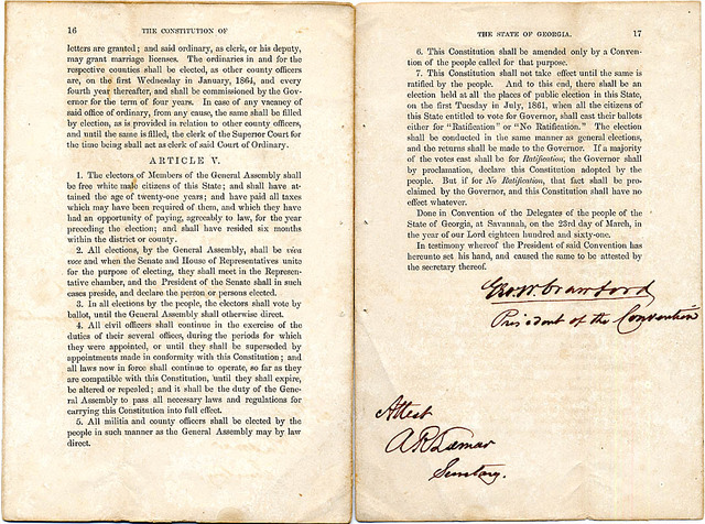 Georgia Ratifies Constitution