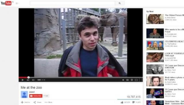 Youtube y su primer video