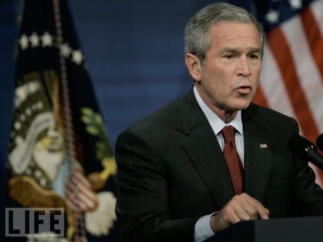 President Bush Talking About  Bin Laden Again