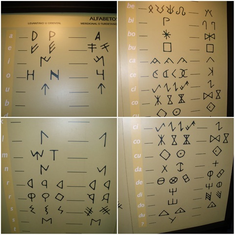 700, A.C. escritura Latina.