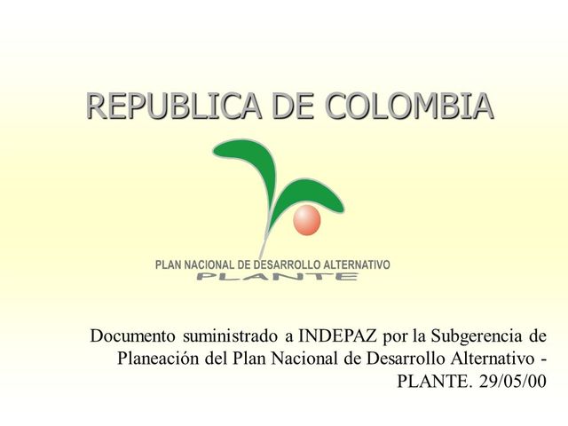 Coordinación del decreto 2707