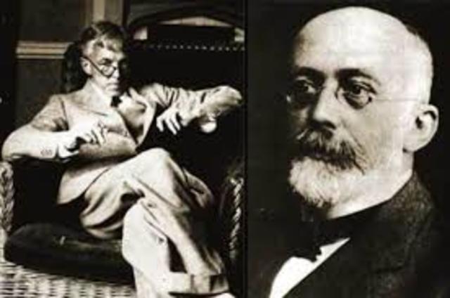 Hardy and Weinberg independently develop the Hardy-Weinberg equation for determining allele frequencies in populations