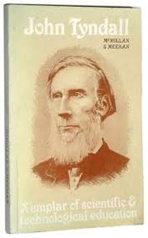 John Tyndall  declara: “El calor solar posee… El poder de cruzar una atmósfera.