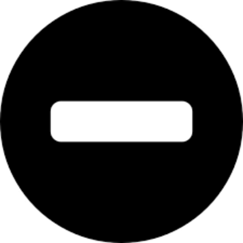 Implementación del signo menos