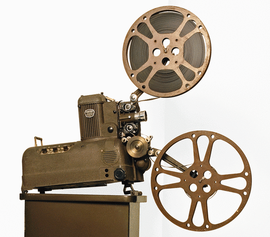 Inicios de la Era Audiovisual- Proyector de Filminas