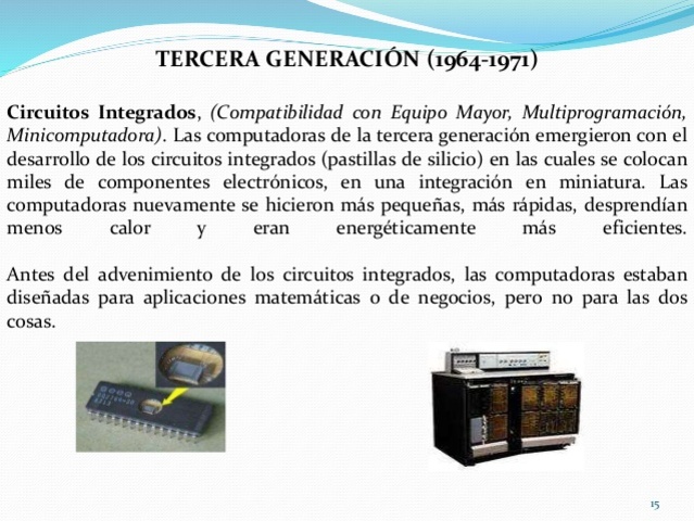 Tercera Generacion