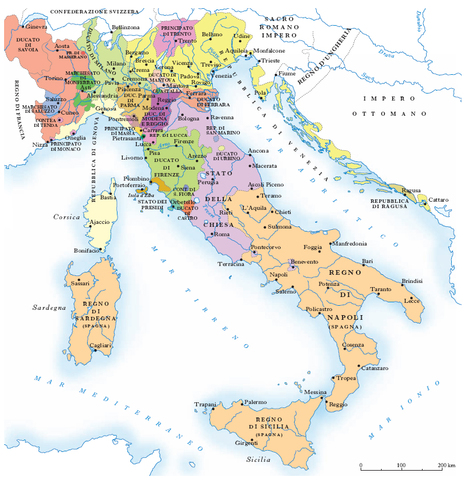 LA CONQUISTA DELL' ITALIA DA PARTE DI CARLO VIII