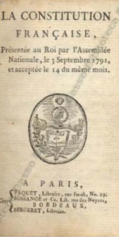 NUOVA COSTITUZIONE (RIVOLUZIONE FRANCESE)