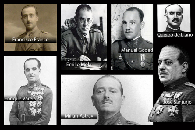 Fracaso del golpe e inicio de la guerra