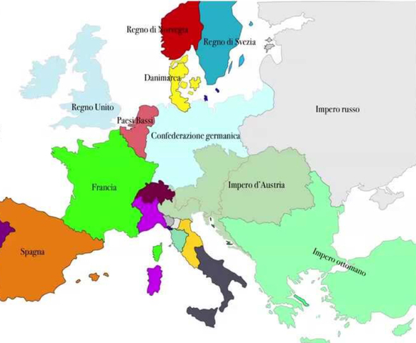 MOTI DEL 1820-1821 (RESTAURAZIONE)