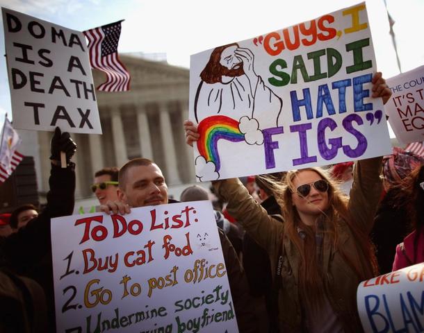 Defense of Marriage Act (DOMA) enacted