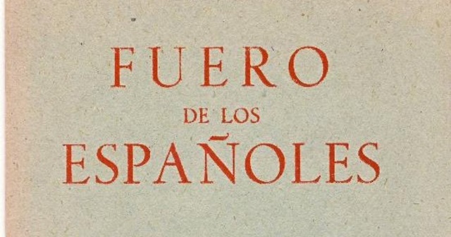 Fuero de los españoles