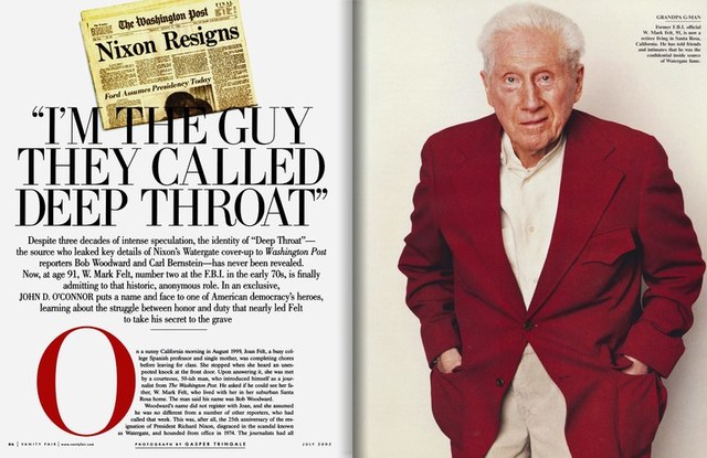 Identity of Deep Throat revealed