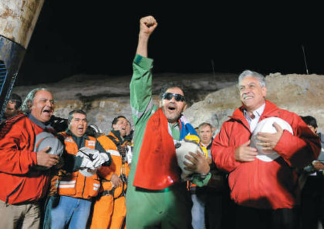Rescate a los 33 mineros atrapados en Chile