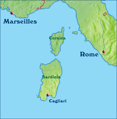 Napolean was born in Corsica